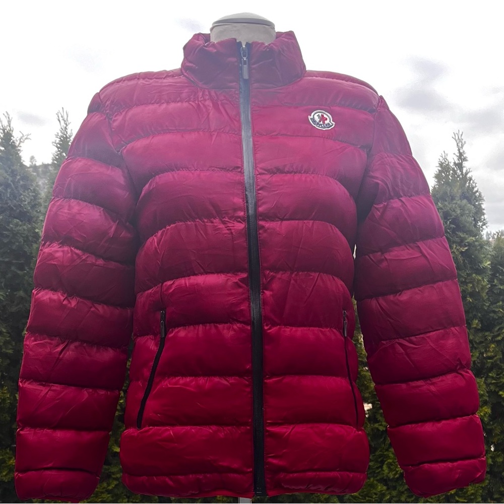 Women's Gorpcore | Deep Red Puffer Jacket | Size Small